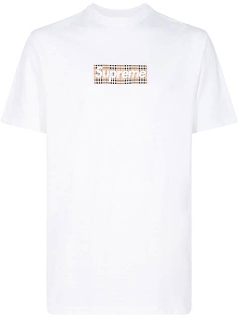 supreme burberry resale|supreme Burberry box t shirt.